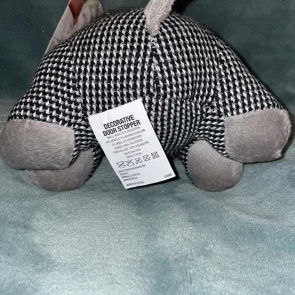 NWT Huntington Home Houndstooth Dog Door Stopper - Picture 5 of 5